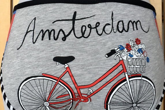 Amsterdam: Small tee shirt undies