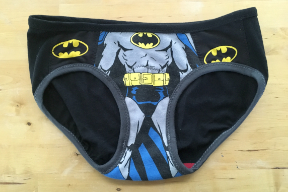 Bat Box T shirt superhero undies