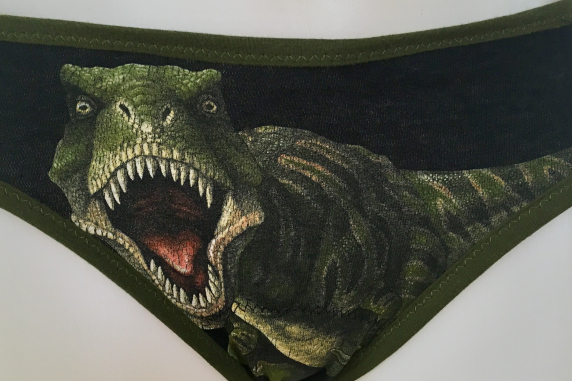 Beast Mode: S tee shirt undies by Up & Undies