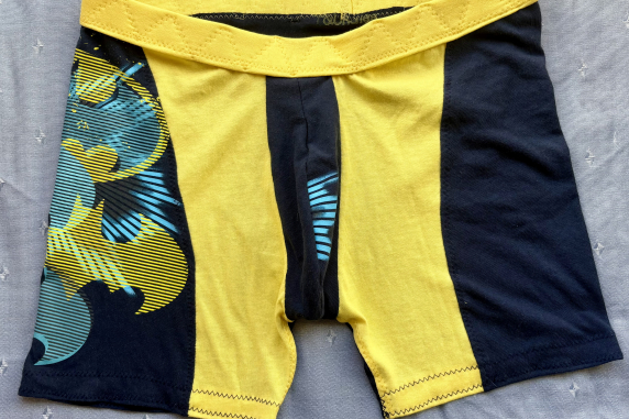 Blue Batman: medium tshirt briefs