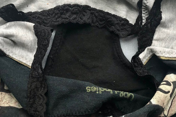 Booty Hunter: large undies made from Tshirts
