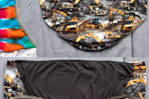 Constructies: really XL undies made from Tshirts