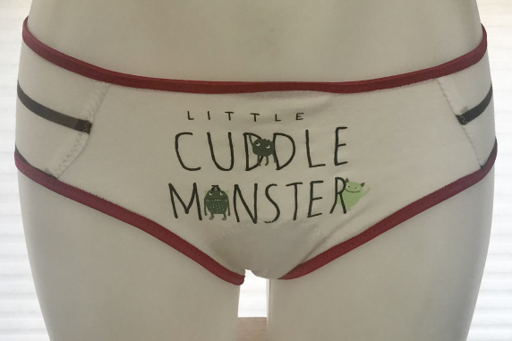Cuddle Monster: small undies made from Tshirts