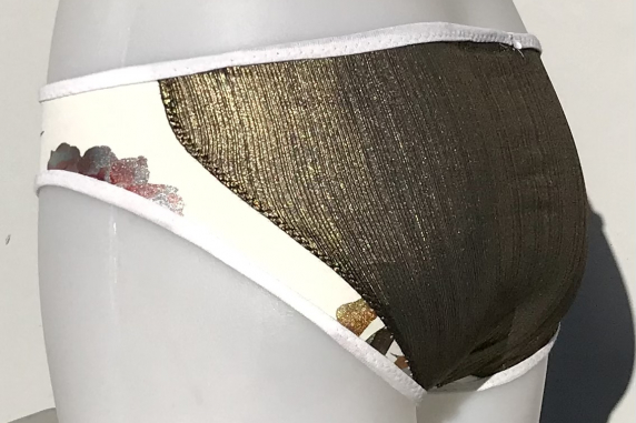 Deluxe Stripe: xsmall undies made from t shirts