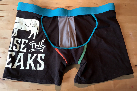 Where's the Beef?: Medium large Eco-Friendly Backless Underwear by Up & Undies