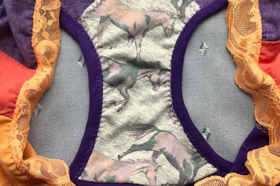 Guineacorn: large undies made from Tshirts