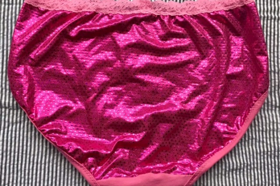 Half Full: large undies made from Tshirts