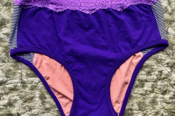 Halloween Hug: medium large undies made from Tshirts