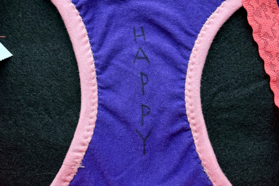 Get Lucky: medium undies made from Tshirts Get Lucky: medium undies made from Tshirts