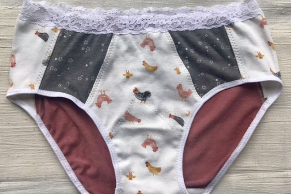 Hen Party: small undies made from Tshirts