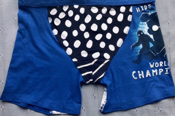 Hide and Seek: 35 inch waist medium large waistband tshirt briefs