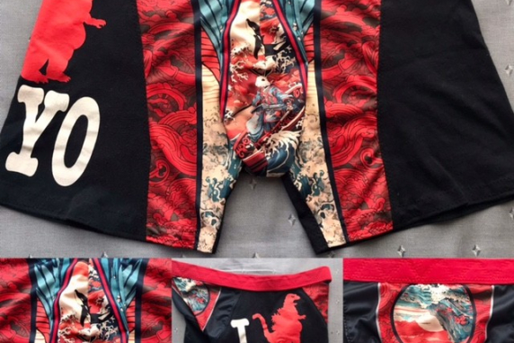 I * Tokyo: 34 inch waist medium waistband tshirt briefs