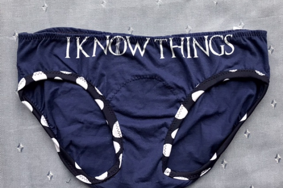 I Bake: medium undies made from Tshirts