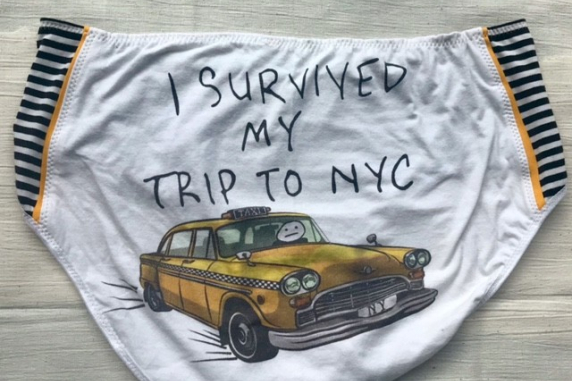I Survived: large undies made from Tshirts I Survived: large undies made from Tshirts
