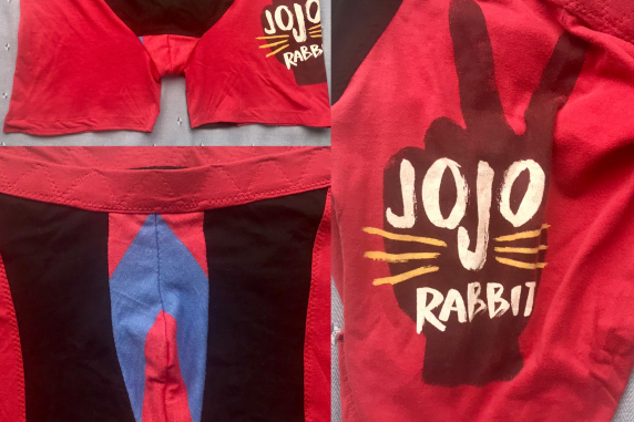 JoJo Rabbit: large waistband tshirt briefs