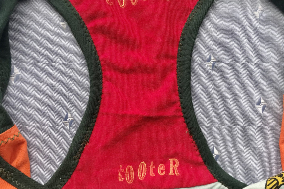 Jurassic Panties: large undies made from Tshirts