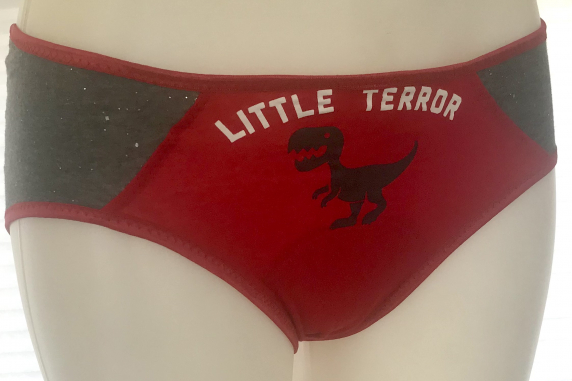 Little Terror: small undies made from Tshirts