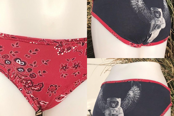 Monkey Business: small undies made from t shirts