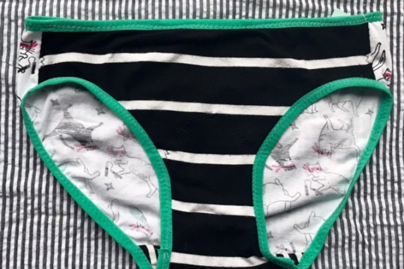 Ninja Kitty: Xsmall undies made from Tshirts