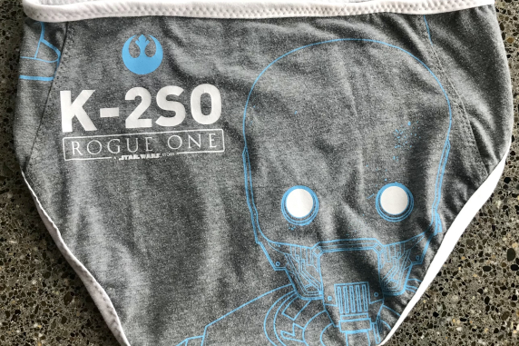 Rogue One: small undies made from Tshirts