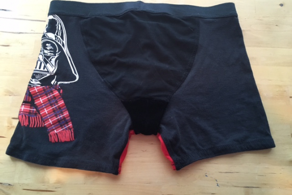 Dark Side of the Scarf: medium Eco-Friendly Underwear by Up & Undies