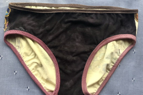 Scout's Honor: medium undies made from Tshirts
