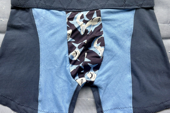 Shark Package: medium tshirt briefs