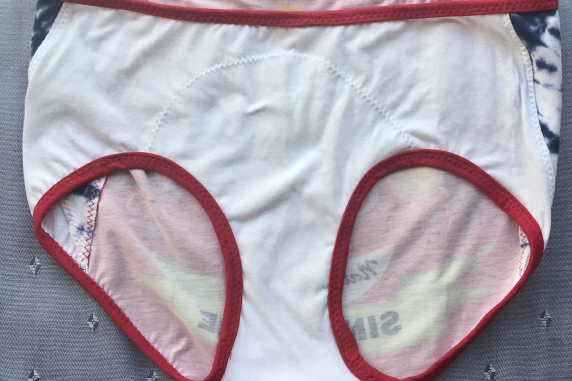 Singapore Day: medium large undies made from Tshirts