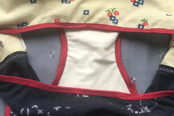 Smarty Pants: medium large undies made from Tshirts