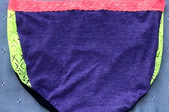 Sugar Skull: XL undies made from Tshirts