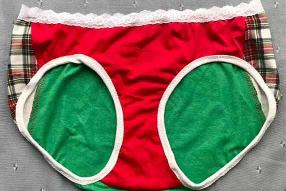 Too Late: large undies made from Tshirts