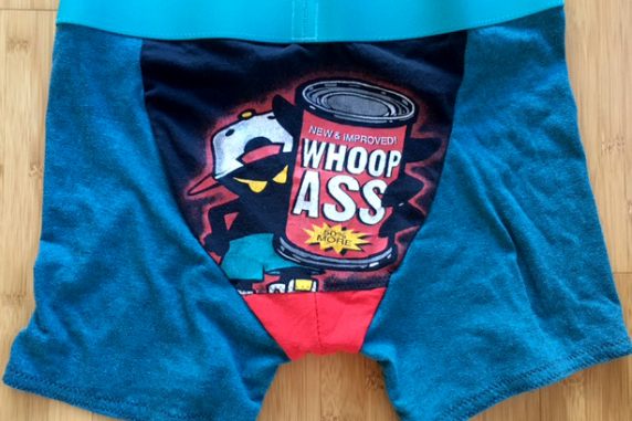 Whoop A**: Large Upcycled Handsewn Underwear by Up & Undies