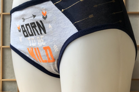 Wild Thing: small undies made from Tshirts