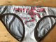 Dirty Girl: medium undies made from Tshirts