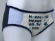 Happiness=Dog: small undies made from Tshirts