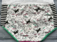 Ninja Kitty White Lace: large undies made from Tshirts