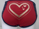 Sparkle Heart Arrow: small undies made from Tshirts