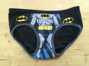 Bat Box T shirt superhero undies
