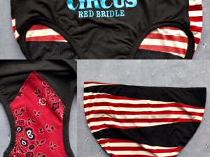 Circus Attraction: L undies made from Tshirts