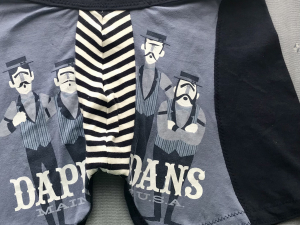 Dapper Dan: 34 inch waist medium waistband tshirt briefs