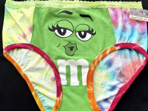 Get Lucky: medium undies made from Tshirts