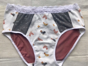 Hen Party: small undies made from Tshirts
