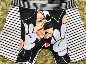 Hey Mickey: 31 inch waistband medium tshirt briefs