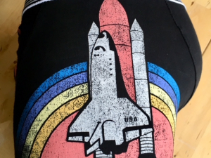 Rocket Man: Medium Large Eco-Friendly Underwear by Up & Undies