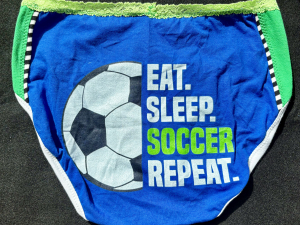 Private Property: medium size undies made from Tshirts