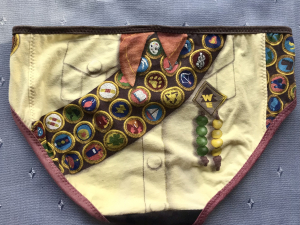 Scout's Honor: medium undies made from Tshirts