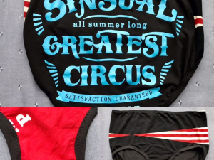 Sinsual Circus: L undies made from Tshirts