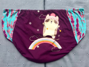 Snowcat: large undies made from Tshirts